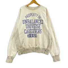 SAINT MICHAEL 22SS College Sweat Shirt Lのサムネイル