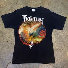 00s y2k TRIVIUM トリビアム 将軍 Tシャツ XLサイズ 黒 00s y2k TRIVIUM トリビアム 将軍 Tシャツ XLサイズ 黒 - メルカリ