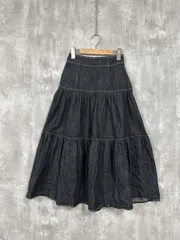 RANDA ランダ ティアード ロング スカート size0/インディゴ ■■ レディースのサムネイル