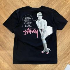 ステューシー STUSSY マリリンモンロー Tシャツ ブラック - メルカリ