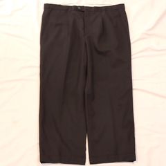 GIORGIO ARMANI ウールレーヨン タックスラックス /FZ26 - メルカリ
