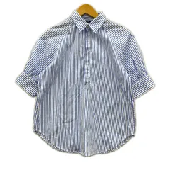 POLO RALPH LAUREN ポロ・ラルフローレン半袖シャツ size2/ブルー×ホワイトのサムネイル