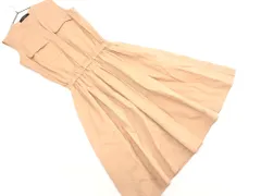 SACRA サクラ ノースリーブ ワンピース size38/ベージュ ■◆ レディースのサムネイル