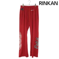 クロムハーツ  MESH VARSITY PANTS CHプリントメッシュロングパンツ メンズ Lのサムネイル