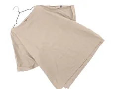 THE SMOCK SHOP スモックショップ リネン混 ボートネック ワイド幅 ブラウス シャツ モカ ■◆ レディースのサムネイル