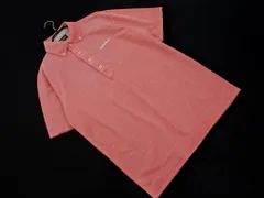 Taylor Made テーラーメイド ゴルフ ボタンダウン ポロシャツ sizeM/赤 ■◆ メンズのサムネイル