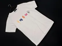 Paul Smith ポールスミス JEANS ジーンズ プリント 刺繍 Tシャツ sizeM/白 ■◆ メンズのサムネイル