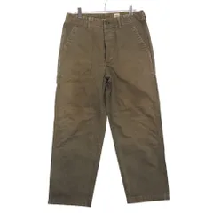 Ron Herman ロンハーマン パンツ 製品染め アジャスター付きペインター ワークパンツ ヘリンボーン柄 ブラウン S メンズ 【中古】のサムネイル