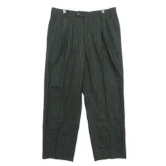 GIVENCHY ジバンシィ パンツ スラックス テーパード トラウザーズ チョークストライプ イタリア製 ボトムス ダークグレー 50【XL】 メンズ 【中古】のサムネイル