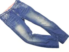 G-STAR RAW ジースターロゥ ORIGINALS 3D ロゴ ダメージ加工 デニムパンツ size24/インディゴ ■■ レディースのサムネイル
