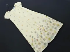 Jocomomola ホコモモラ de sybila 刺繍 ワンピース size40/ライトベージュ ■◆ レディースのサムネイル