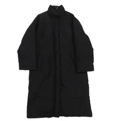 美品 Donna Karan ダナキャラン クラシック コート ダウン ロング アウター ブラック S【S】 レディース 【中古】のサムネイル