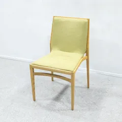 【Aランク】Cassina ixc. / カッシーナ・イクスシー / WATT WOOD / ワットウッド / ダイニングチェア / ファブリック / ライトグリーン / 定価11万円のサムネイル