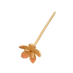 【人気商品】シンプル 金具 かんざし おしゃれ 簪パーツ アクセサリーパーツ セット 髪留め 浴衣 卒業式 バラ 団子 髪飾り 一本挿し 簪 チャーム (瑠璃です/桜)