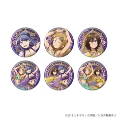 【予約】【新品】だがしかし2 缶バッジ 01 ダンスver. 描き下ろしイラスト 6個入り1BOX【正規品】のサムネイル