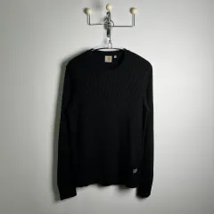 Carhartt カーハート ブラック ゴージ ニット セーター Sのサムネイル