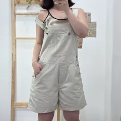 ポロジーンズ ラルフローレン ヴィンテージ サスペンダー ハーフパンツ / ハーフ オーバーオールのサムネイル