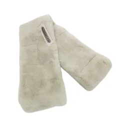 美品 MAX MARA マックスマーラ マフラー ラパン ファー ストール ティペット ビジュー イタリア製 ライトグレー レディース 【中古】のサムネイル