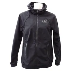グッチ GUCCI ジップパーカー Sサイズ 716761 XJETV トップス フード付きジャケット ストレッチ ナイロン ポリウレタン ジム ランニング スポーツ シンプル 黒 ブラック カジュアル レディース【中古】【Aランク】のサムネイル
