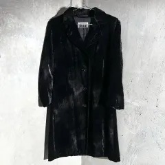 レディースXL ISSEY MIYAKE イッセイミヤケ FETE ツアーベルベット Single コートのサムネイル
