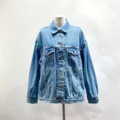 ASOS アソス レディース オーバーサイズ デニムジャケット free ヴィンテージ 中古市場のサムネイル