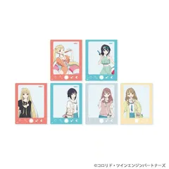 【予約】超かぐや姫！ アクリルカード 03/ブラインド 全6種類（公式＆描き下ろしイラスト） 1BOX6個入 新品 未開封品 正規品 【A3】のサムネイル