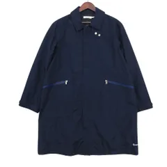 美品 nonnative ノンネイティブ 42nd Collection Winter&Spring ステンカラーコート ナイロン ジャケット ゴアテックス GORE-TEX 2L STUDENT LONG COAT POLY TAFFETA ネイビー 1【のサムネイル