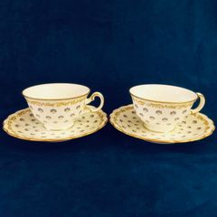 ウェッジウッド Wedgwood ナンタケット カップ＆ソーサー 2客 260516
