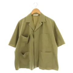 アストラット ASTRAET オープンカラー 4ポケット シャツ 半袖 カーキ /DF ■OSのサムネイル