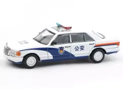 【新品】ミニカー 1/64 第二世代 メルセデス・ベンツ Sクラス - 中国公安局パトカー [Y66-03]のサムネイル