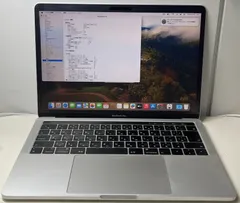 【ジャンク】MacBook Pro 13インチ Core i5 2018 16/512GB シルバー 五10118のサムネイル