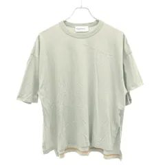 nagonstans ナゴンスタンス washable design-sleeves daily Tシャツ 470HA880-0440 グレー Mのサムネイル