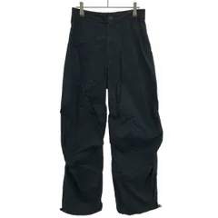 STUDIO NICHOLSON スタジオ ニコルソン BOLSENA コットンパンツ  ネイビー XSのサムネイル