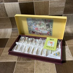 未使用 PETER RABBIT ピーターラビット スプーン　フォーク カトラリー 10本 セットのサムネイル