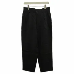 ジャンニヴェルサーチ ヴェルサーチェ GIANNI VERSACE ヴィンテージ パンツ スラックス 麻 リネン ツータック 46 M-L 黒 ブラック /XZ ■GY50のサムネイル
