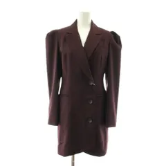 アメリヴィンテージ Ameri VINTAGE POWER SHOULDER LONG JACKET テーラードジャケット ロング パワーショルダー S 紫 パープル 02220660960 /KUのサムネイル