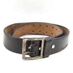 H*a様 IDAHOLEATHER ベルト ラングリッツレザー 碇マーク 大きい
