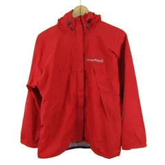 モンベル レイントレッカージャケット マウンテンパーカー アウター 1128433 アウトドア レディース Mサイズ レッド mont-bell 【中古】のサムネイル