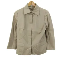 トゥービーシック ジャケットアウター 七分袖 大きいサイズ レディース 42サイズ ベージュ TO BE CHIC 【中古】のサムネイル