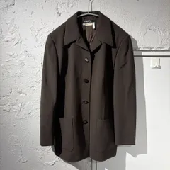 Salvatore Ferragamo サルヴァトーレ・フェラガモ Tailored Jacket テーラードジャケット ブラウン Size:42【表参道B07】のサムネイル