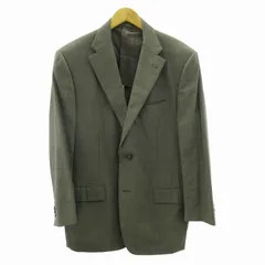 コルネリアーニ Corneliani super 110's テーラード ジャケット 2B サイドベンツ グレー系 52 約XL 0724のサムネイル