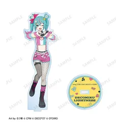 デコミクLIVE starring 初音ミク『Hello』Produced by DECO*27 / OTOIRO デコミク （ライトネス） LIVE練習中ver. Art by ろづ希 BIGアクリルスタンド 新品 未開封品 正規品 【アルマビアンカ】のサムネイル