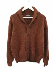 アクアスキュータム AQUASCUTUM ニット ショールカラーカーディガン L ブラウン系 セーター 長袖 トップスのサムネイル