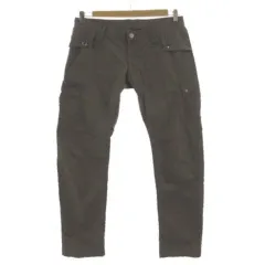 コムサデモードメン COMME CA DU MODE MEN ストレッチカーゴパンツ 07-25PG18C ワークパンツ 日本製 コットン混 カーキ Lのサムネイル