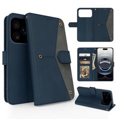 [신품] MIIFUBOO 대응 iPhone 17 Pro Max 케이스 수첩형 지갑형 전면 보호 내충격 아이폰 17 Pro Max 스마트폰 케이스 카드 수납 피부감 레더 랩 홀 첨부 옆 두어 기능 첨부 마그넷 내장 phone 17 P 1