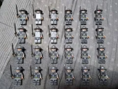 互換LEGOブロック兵士 24個ですのサムネイル