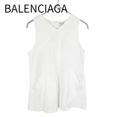 バレンシアガ BALENCIAGA ノースリーブ タンクトップ ホワイトのサムネイル