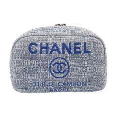 CHANEL＊シャネル ツィード ドーヴィル ポーチ - メルカリ