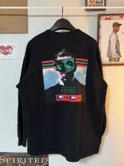 GU x UNDERCOVER ロングスリーブ Tシャツ ブラックのサムネイル