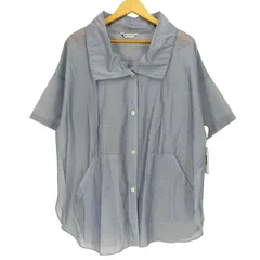 ヒロココシノ HIROKO KOSHINO 襟ドローストリング シアー S/S シャツ レディース JPN：11号 のサムネイル
